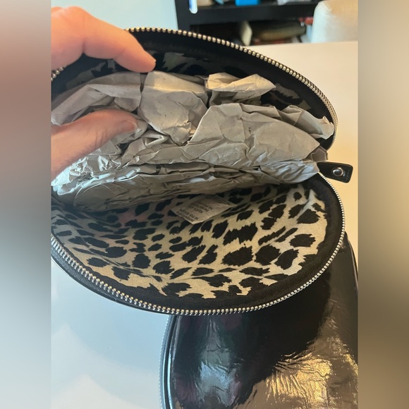 NWT Set of three Betsey Johnson zipper‎ pouches cosmetic sequin bags - Picture 5 of 6